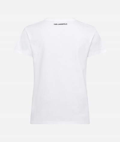 TRIČKO KARL LAGERFELD IKONIK 2.0 T-SHIRT - Fotografia č. 7