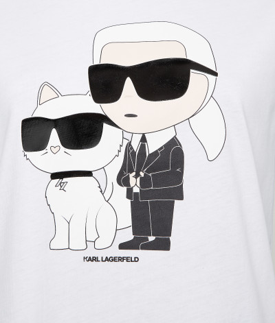 TRIČKO KARL LAGERFELD IKONIK 2.0 T-SHIRT - Fotografia č. 8
