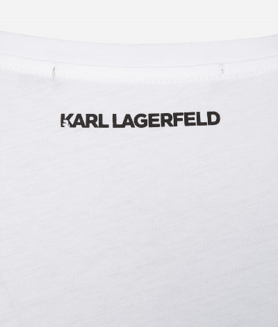 TRIČKO KARL LAGERFELD IKONIK 2.0 T-SHIRT - Fotografia č. 9