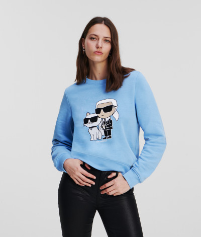 MIKINA KARL LAGERFELD IKONIK 2.0 SWEATSHIRT - Fotografie č. 1