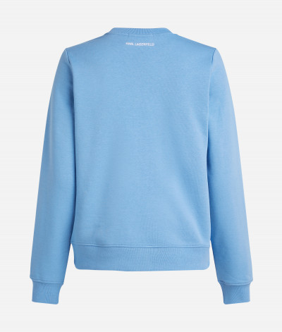 MIKINA KARL LAGERFELD IKONIK 2.0 SWEATSHIRT - Fotografie č. 7