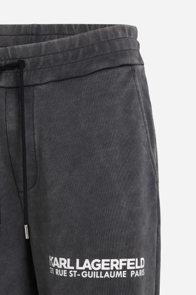 TEPLÁKY KARL LAGERFELD RSG WASHED SWEATPANTS - Fotografie č. 8
