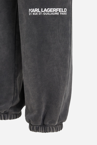 TEPLÁKY KARL LAGERFELD RSG WASHED SWEATPANTS - Fotografie č. 9