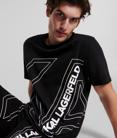 TRIČKO KARL LAGERFELD KA-RL T-SHIRT - Fotografia č. 5