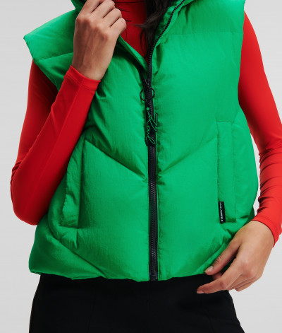 VESTA KARL LAGERFELD DOWN PADDED VEST - Fotografie č. 5