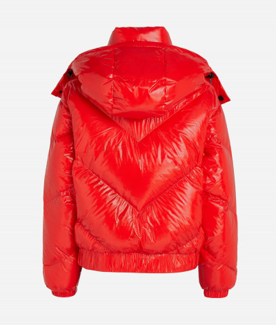 BUNDA KARL LAGERFELD HIGH SHINE DOWN JACKET - Fotografia č. 7