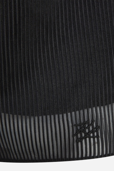 KOŠILE KARL LAGERFELD RUFFLE TOP - Fotografie č. 9