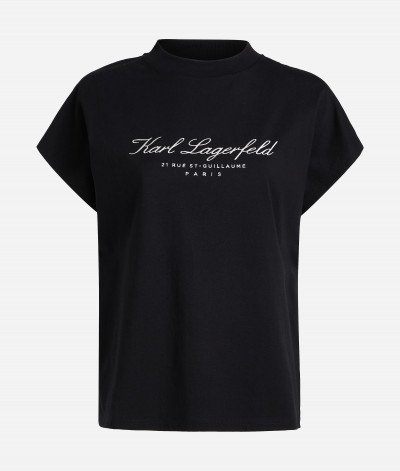 TRIČKO KARL LAGERFELD KARL SIGNATURE T-SHIRT - Fotografia č. 6
