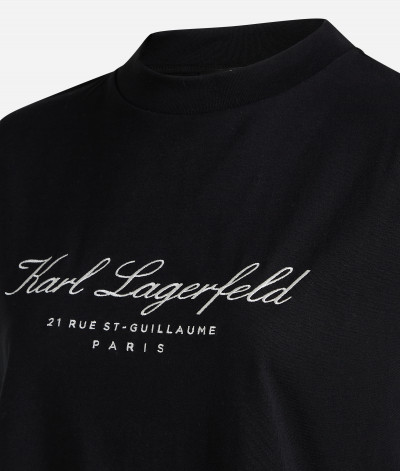 TRIČKO KARL LAGERFELD KARL SIGNATURE T-SHIRT - Fotografia č. 8