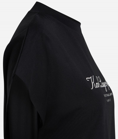 TRIČKO KARL LAGERFELD KARL SIGNATURE T-SHIRT - Fotografia č. 9