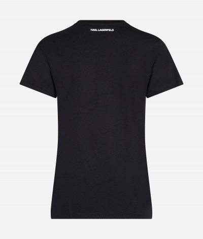 TRIČKO KARL LAGERFELD BOUCLE CHOUPETTE T-SHIRT - Fotografia č. 7