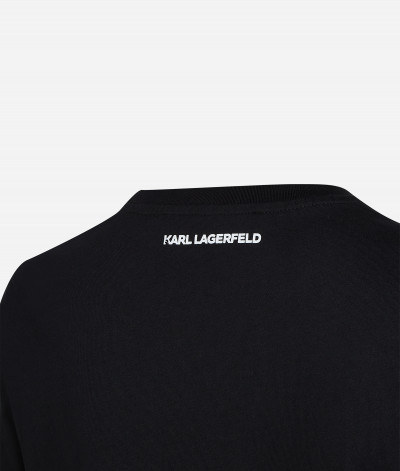 TRIČKO KARL LAGERFELD BOUCLE CHOUPETTE T-SHIRT - Fotografia č. 9