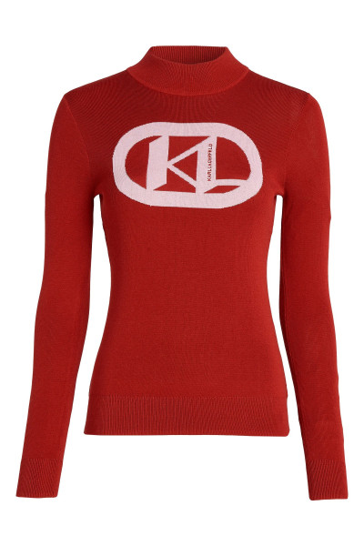 SVETR KARL LAGERFELD LOGO TURTLENECK - Fotografie č. 1