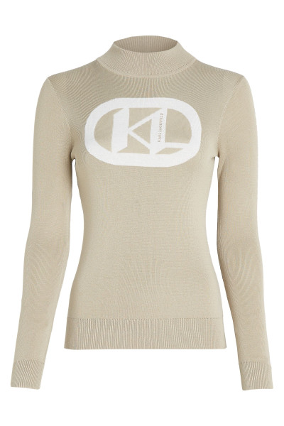 SVETR KARL LAGERFELD LOGO TURTLENECK - Fotografie č. 1