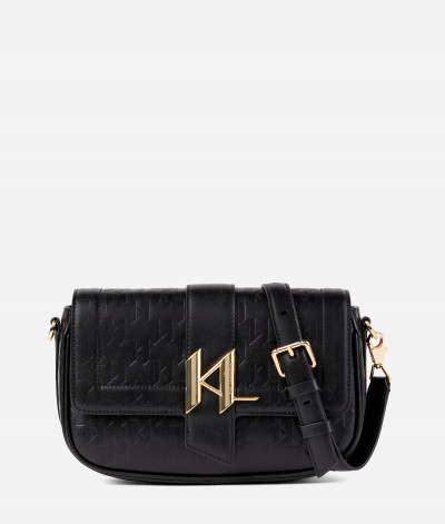 KABELKA KARL LAGERFELD K/SADDLE SHOULDERBAG EMBOSS - Fotografie č. 1