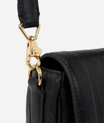 KABELKA KARL LAGERFELD K/SADDLE SHOULDERBAG EMBOSS - Fotografie č. 6