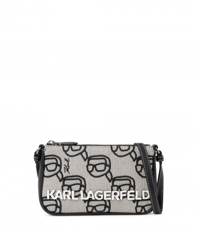 POUZDRO KARL LAGERFELD K/IKONIK 2.0 SEASONAL PCH CANV - Fotografie č. 1