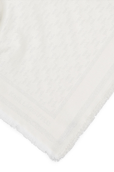 ŠÁLA KARL LAGERFELD K/MONOGRAM JACQ METALLIC - Fotografie č. 3