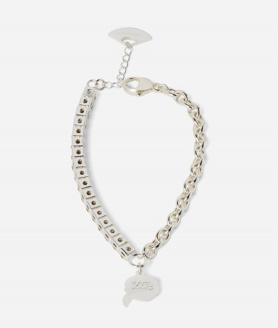 NÁRAMEK KARL LAGERFELD K/IKONIK 2.0 FAN PAVE BRACELET - Fotografie č. 3