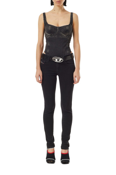 DŽÍNSY DIESEL 2018 SLANDY-LOW TROUSERS - Fotografia č. 4