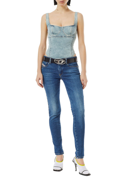 DŽÍNSY DIESEL 2018 SLANDY-LOW TROUSERS - Fotografia č. 4