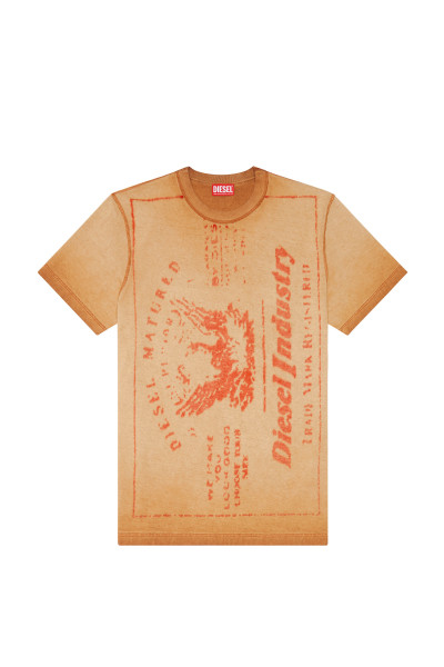 TRIČKO DIESEL T-DIEGOR-L2 T-SHIRT - Fotografia č. 4