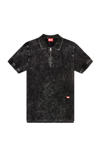 POLOKOŠILE DIESEL T-SMITH-ZIP POLO SHIRT - Fotografie č. 4