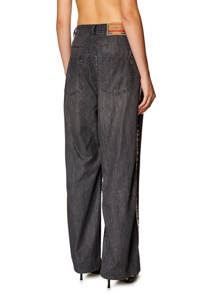 KALHOTY DIESEL P-FERN-DNM TROUSERS - Fotografie č. 3