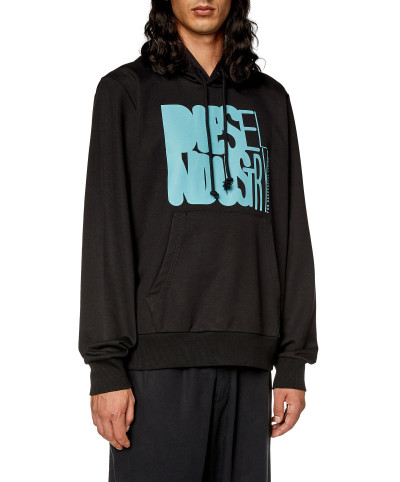 MIKINA DIESEL S-GINN-HOOD-K29 SWEAT-SHIRT - Fotografia č. 1