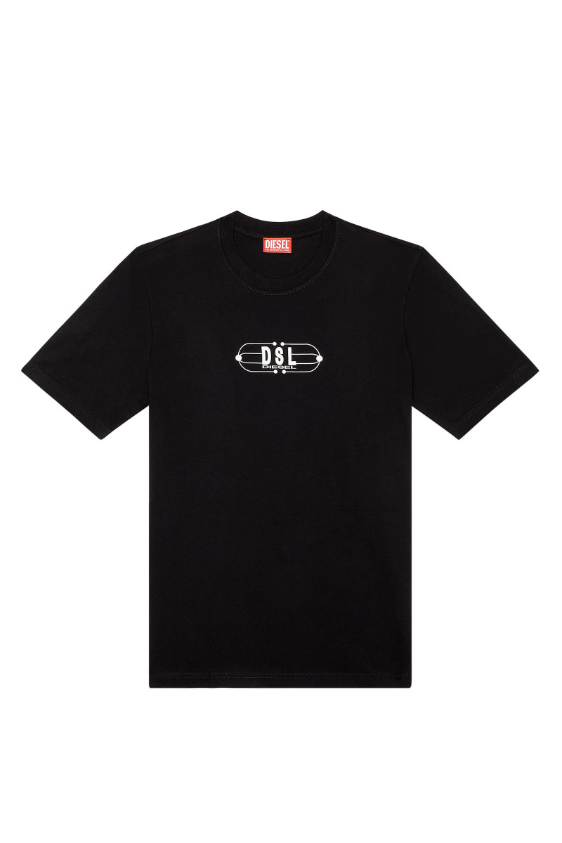 TRIČKO DIESEL T-JUST-K5 T-SHIRT BLACK | VERMONT CZ