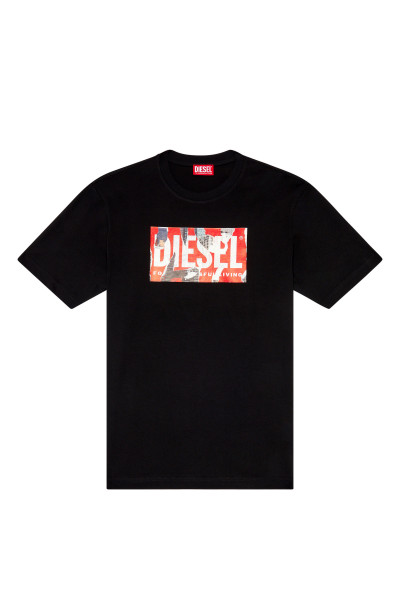 TRIČKO DIESEL T-JUST-L13 T-SHIRT - Fotografia č. 5