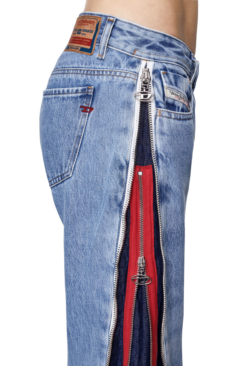 DŽÍNSY DIESEL 2002-FS1 TROUSERS BLUE | VERMONT SK