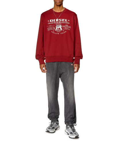 MIKINA DIESEL S-GINN-L2 SWEAT-SHIRT - Fotografie č. 2