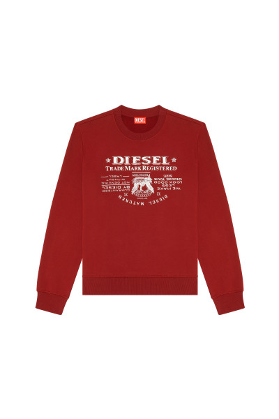 MIKINA DIESEL S-GINN-L2 SWEAT-SHIRT - Fotografie č. 4