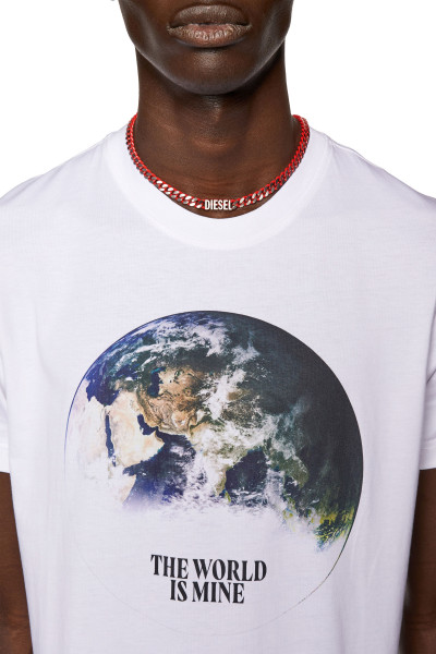 TRIČKO DIESEL T-DIEGOR-L4 T-SHIRT - Fotografie č. 5