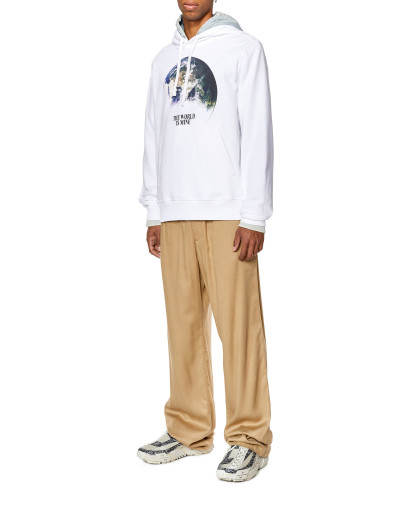 MIKINA DIESEL S-GINN-WELT-HOOD SWEAT-SHIRT - Fotografia č. 2