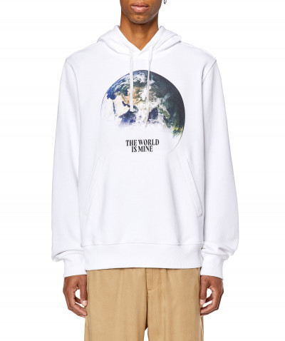 MIKINA DIESEL S-GINN-WELT-HOOD SWEAT-SHIRT - Fotografia č. 3