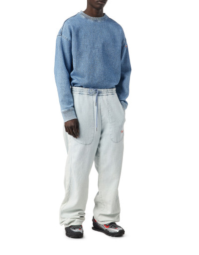 MIKINA DIESEL D-KRIB-NE SWEAT-SHIRT - Fotografia č. 2