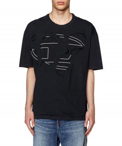 TRIČKO DIESEL T-STRAPOVAL T-SHIRT - Fotografie č. 1
