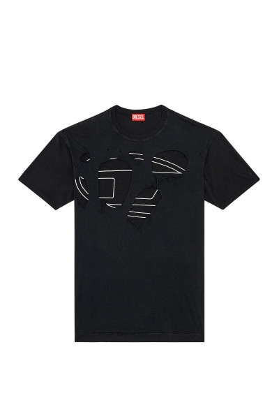 TRIČKO DIESEL T-STRAPOVAL T-SHIRT - Fotografie č. 4