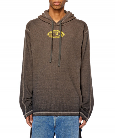 MIKINA DIESEL T-CRONE-LS-HOOD - Fotografia č. 3