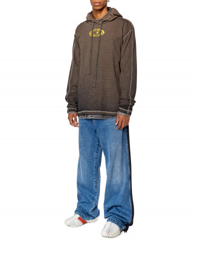 MIKINA DIESEL T-CRONE-LS-HOOD - Fotografia č. 2