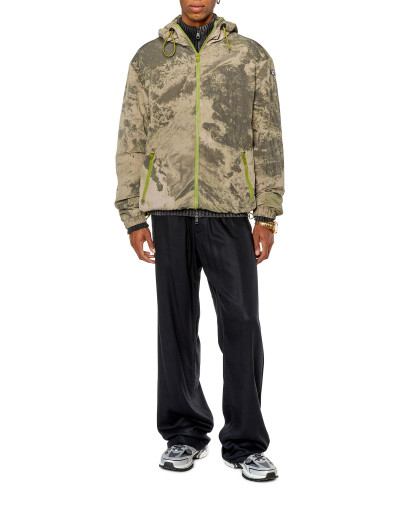 BUNDA DIESEL J-WARRETT-PRINT JACKET - Fotografie č. 2
