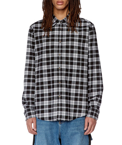 KOŠEĽA DIESEL S-UMBE-CHECK-NW SHIRT - Fotografia č. 4