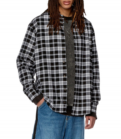KOŠEĽA DIESEL S-UMBE-CHECK-NW SHIRT - Fotografia č. 1