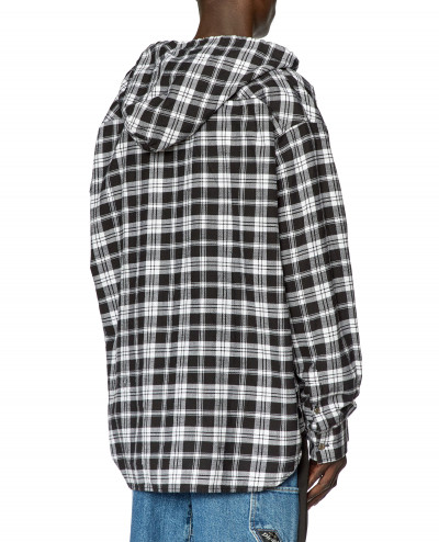 KOŠEĽA DIESEL S-DEWNY-HOOD SHIRT - Fotografia č. 3
