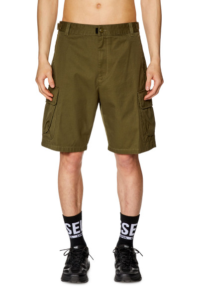 ŠORTKY DIESEL P-ARGYM-SHORT SHORTS - Fotografie č. 2
