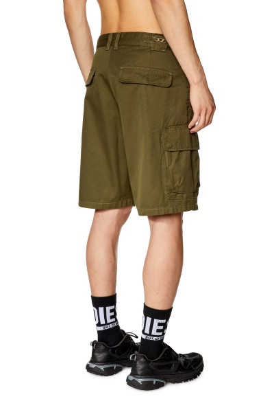 ŠORTKY DIESEL P-ARGYM-SHORT SHORTS - Fotografie č. 3