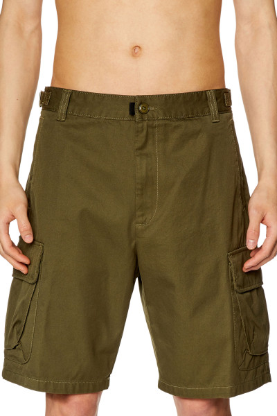 ŠORTKY DIESEL P-ARGYM-SHORT SHORTS - Fotografie č. 4