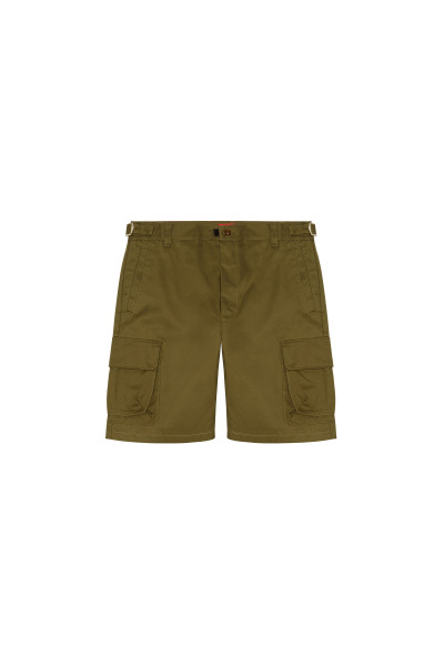 ŠORTKY DIESEL P-ARGYM-SHORT SHORTS - Fotografie č. 5